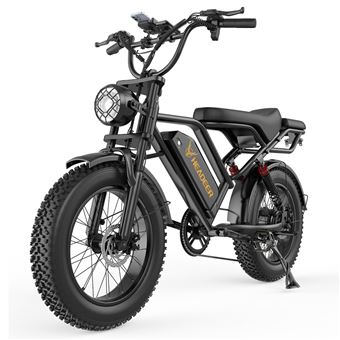 Bicicleta Elétrica HEADEER BK20 | 750W | 48V20Ah | 20" | Travão a Disco | Preto - 1