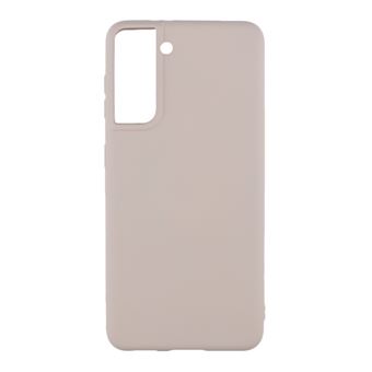 Capa skyhe para Samsung Galaxy S21 5G Silicone Líquido - Rosa Creme - 1