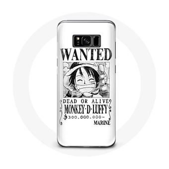 Capa Maniacase para Samsung Galaxy S8 Plus Um Piece Manga Anexar de Pesquisa Branco - 1