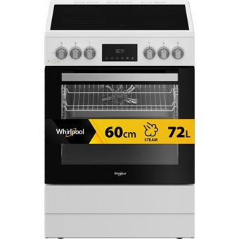 Fogão Whirlpool W6V8LCSW | 60 cm | 4 Zonas | A | Branco - 1