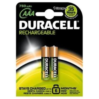 Pilha Duracell Stays Charged AAA - 1
