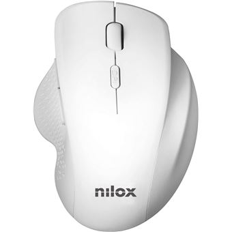 Rato Wireless Nilox NXMOWI3002 | 3200 DPI | Prateado, Branco - 1