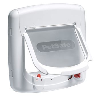 Porta magnética para gatos PetSafe 4 vias Deluxe 400 | branco 5005 - 1