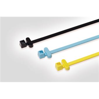 Tira para Atar Cabos Hellermann Tyton RFID | Preto - 1