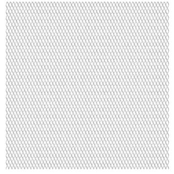 Painel em Rede de Arame Expandido aço inox. 100x85 cm 30x17x2,5 mm vidaXL - 1