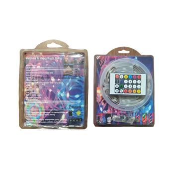 Fita LED EZII PMD-200-BT | Bluetooth | 50 RGB go | Comando com 24 Botões | 20M | Impermeável - 1