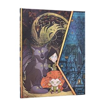 Wolfwalkers Irish Folklore Trilogy Ultra Unlined Hardcover Journal Wrap Closure - 1