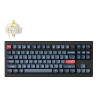Teclado Wireless Keychron V3 Max | Cinzento - 1