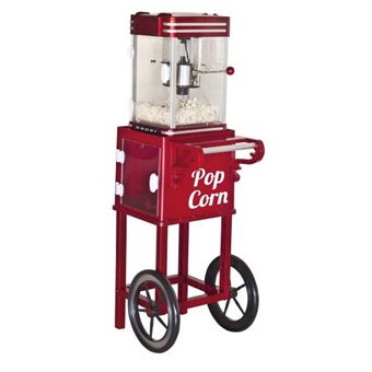 Beper BT.650Y máquina de fazer pipocas 0.75 L Black,Red 1200 W