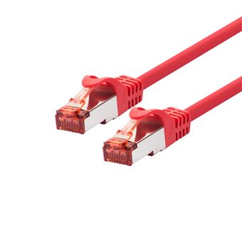 Cabo de Rede LOGON TCF66F300R | Vermelho - 1