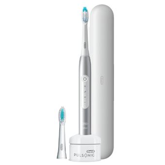 Escova de Dentes Elétrica Oral-B Pulsonic Slim Luxe 4500 | Platina - 1