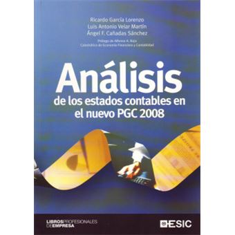 Análisis de los estados contables en el nuevo PGC 2008 - 1