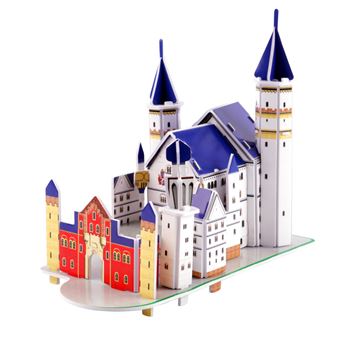 Quebra-cabeça 3D DAM | Neuschwanstein | Azul - 1