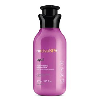 Loção Hidratante O Boticário Nativa SPA Açaí | 400ml - 1