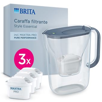 Filtro de Água Brita Style Essential stone blue 3 filtri | Cor da pedra, Transparente - 1
