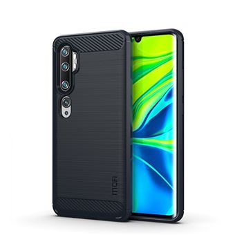 Capa Magunivers | TPU fibra de carbono escovada Azul escuro para Xiaomi Mi CC9 Pro/Note 10