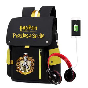 Mochila Escolar DreamWorks | Harry Potter | 34 x 24 x 48 cm | Preto 3378 - 1