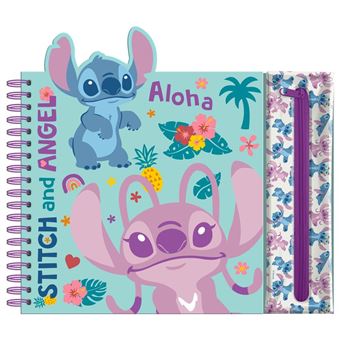 Livro de Atividades com Estojo Removível Disney Stitch - 1