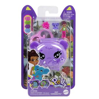 Polly Pocket Pet Connects Elefante Mattel - 1