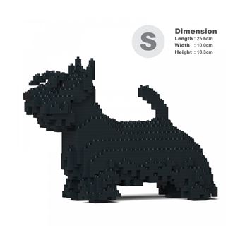 Kit de Construção Jekca Dogs Scottish Terrier black 01S-M01 880x - 1
