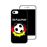 Capa Hapdey para iPhone 7 - 8 Design Bola de Futebol e Cores da Alemanha em Silicone Flexível e TPU Preto_2