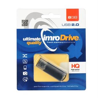 Pendrive Lmobile 8GB Pendrive -Preto - 1