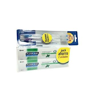 Pasta de Dentes Kin Fluorkin 125ml Conjunto 4 Peças 2018 - 1