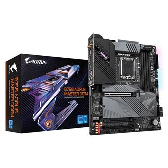 Motherboard GIGABYTE B760 AORUS MASTER DDR4 | Castanho - 1