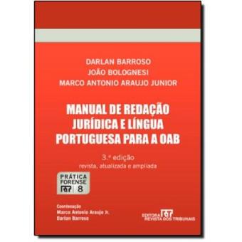 Manual De Redação Jurídica E Língua Portuguesa Para A Oab - Volume 8 - 1