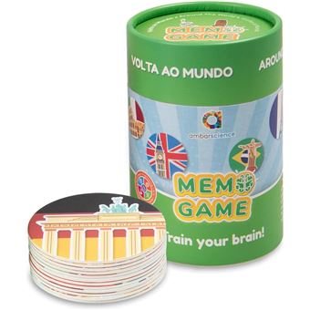 Memo Game - Volta ao mundo AmbarScience | 3+ - 1