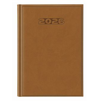 Agenda Semanal A4 2026 Papiro Tucson Castanha - 1
