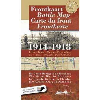 Battle Map 1914-1918 - The Great War in Flanders - Mixed media product - 2008 - 1