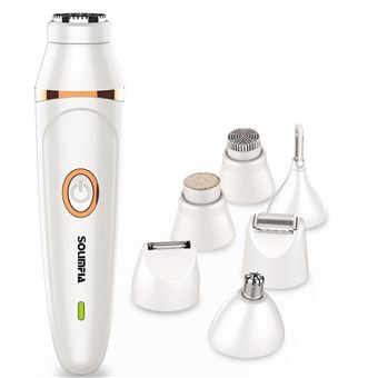 Depiladora para Rosto HT-518  | 7 Peças - Branco - 1