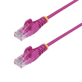 Cabo de Rede StarTech.com N6PAT7MPKS | Rosa - 1