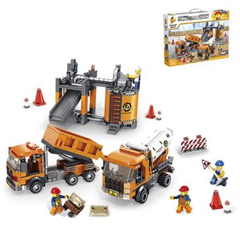 Cena de Construção DAM | 817 Peças - Laranja - 1