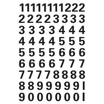 Número HERMA 4159 | Preto - 1