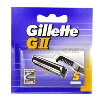 Lâminas de Barbear Gillette GII 5 Unidades - 1