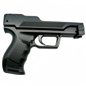 Acessório Comando em Forma de Pistola V-REEL para Nintendo Wii - Preto - 1