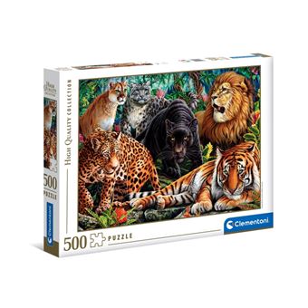Puzzle de Blocos Clementoni High Quality Collection Animais 35126 | 500 Peças - 1