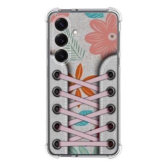 Capa TUMUNDOSMARTPHONE de silicone à prova de choque para Samsung Galaxy S25 5G Sneakers Design 09 Desenhos - 1