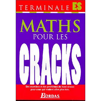 Maths Pour Les Cracks Term Es - 1