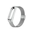 Pulseira de aço inoxidável WISETONY para Xiaomi Mi Band 3 /4 Silver