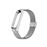 Pulseira de aço inoxidável WISETONY para Xiaomi Mi Band 3 /4 Silver_0