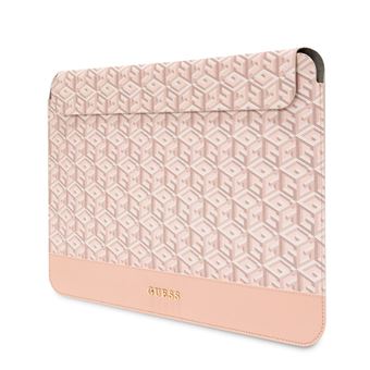 Capa Magnética para Computador de 13/14 " Guess | modelo G Cube | 25x36x2cm | Rosa - 1
