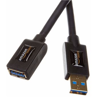 AmazonBasics FDBU cabo USB 1 m 3.0 (3.1 Gen 1) USB A Preto