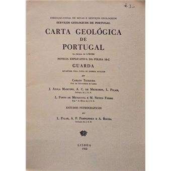 Carta geológica de portugal na escala da 1/50000, notícia explicativa da folha 18-c guarda. - 1