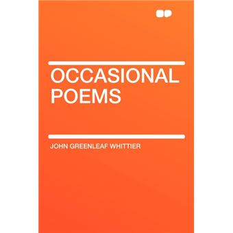 Occasional Poems
