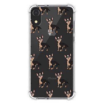 Capa Tumundosmartphone de silicone anti-choque para iPhone XR design Cães 11 desenhos - 1