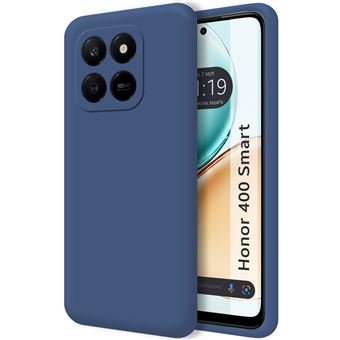 Capa Tumundosmartphone de silicone líquido ultramacio para Honor 400 Smart 5G azul - 1