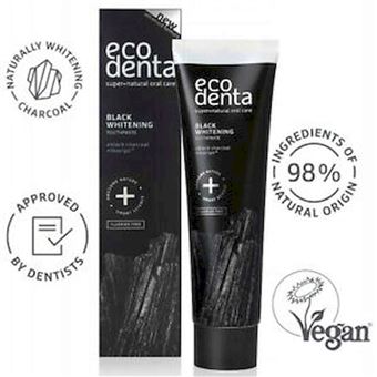 Pasta de Dentes Ecodenta Carvão | 100 ml - 1